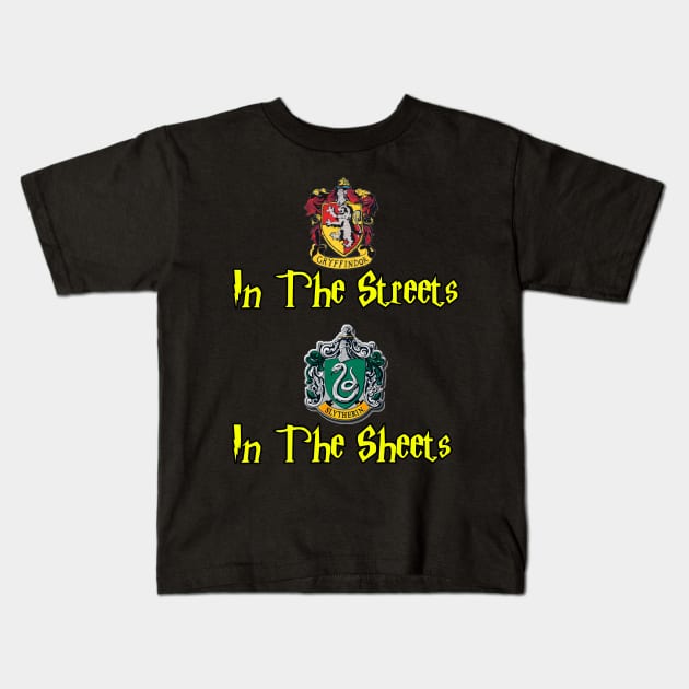 G In The Streets, S In The Sheets Kids T-Shirt by EpignosticPro